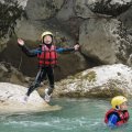 randonnee aquatique Gorges du Verdon enfant